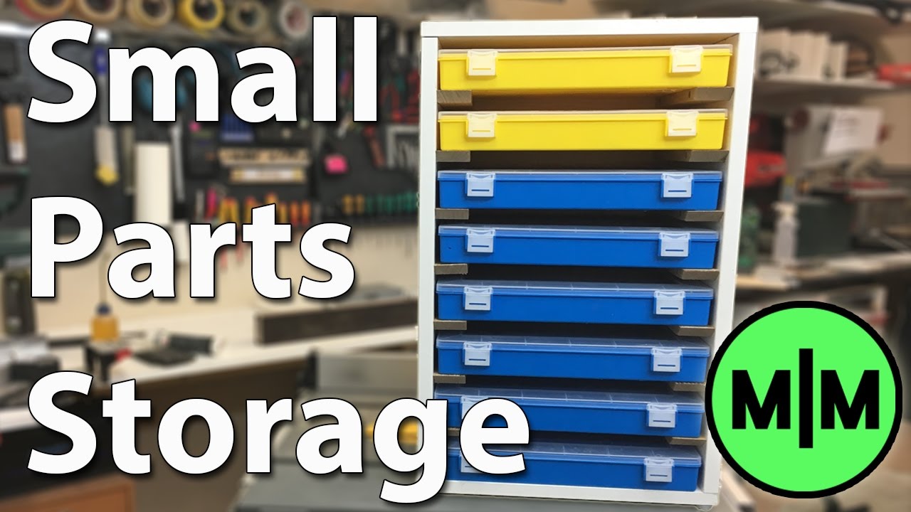 Making a Small Parts Storage Rack 