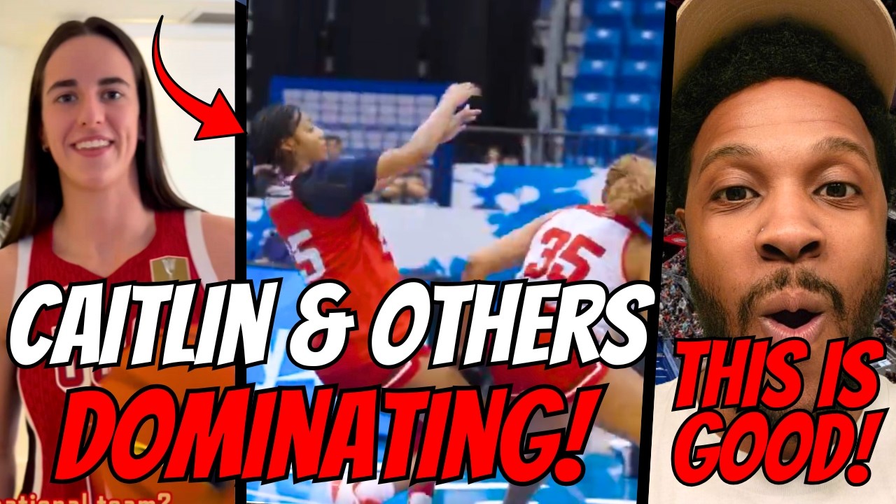 Кейтлин Кларк и сборная США по баскетболу выглядят НЕОСТАНОВИМЫМИ на новых кадрах, демонстрируя 1...