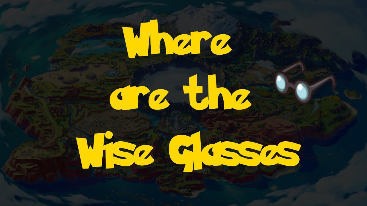 Where Are The Wise Glasses (Pokemon Scarlet & Violet) YouTube