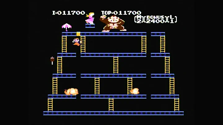 CGR Undertow - DONKEY KONG for NES Video Game Review