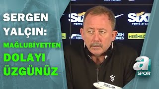 Galatasaray 3-1 Beşiktaş Sergen Yalçın Maç Sonu Açıklamaları A Spor