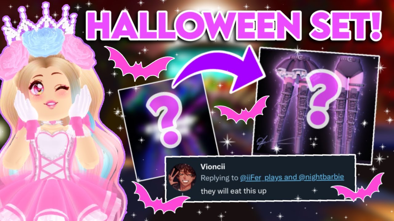 *NEW* ROYALE HIGH HALLOWEEN SET CONFIRMED! THE GOTHIC CUTIE SET? Royale