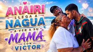 ANAIRI LLEGA A NAGUA A VER ASU MADRE CON VICTOR 