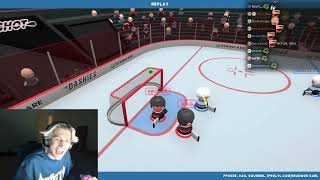 XQC PLAYS SLAPSHOT WITH FRIENDS #2