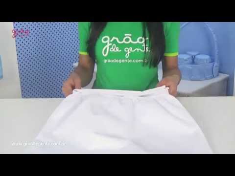 Saia para Berço Urso Realeza Azul | Ref: 45260