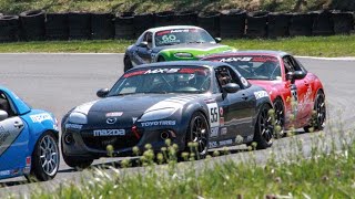 INSANE Spec MX5 Sprint at Summit Point (with Commentary)