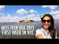 Miss Teen USA 2015 - First Week in NYC