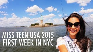 Miss Teen USA 2015 - First Week in NYC