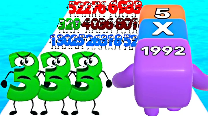 Number Master vs Level Up Numbers' Cube 2048 - Number Merge Warriors - Asmr GameplaylAndroid iOS