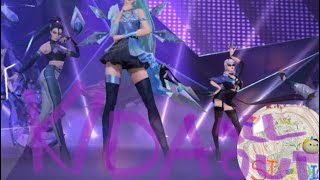 All League of Legends K/DA ALL OUT Skins