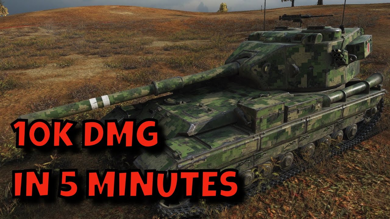10K DMG in 5 minutes | FV215b (183) #1| World of Tanks | Replay #46