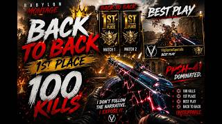 Babylon Montage BO6 Multiplayer