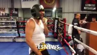 Rafa Team Mikey Garcia Sparring A Real Estate Agent