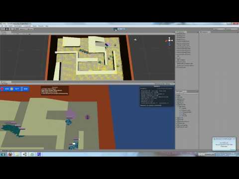 Project Tesla - Alpha Demo - Pathfinding in Unity3D
