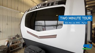 ROCKWOOD MINI LITE 2515S-W - Two Minute Tour - Part 2 by Sherwood RV 206 views 2 months ago 2 minutes, 4 seconds