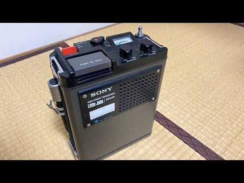 SONYソニートランシーバーICB−700A SONY ICB-700A - YouTube