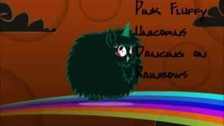 Video thumbnail of "Pink Fluffy Unicorns Horror Remix"