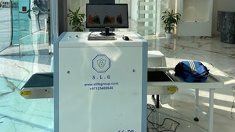 Baggage scanners security equipment in UAE supply rental ,maintenance #secure #xray #security #uae
