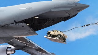 Throwing Humvee at Crazy Speed from Gigantic US C-17