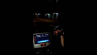 story wa naik mobil malam hari