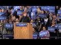 Susan Sarandon Introduces Bernie Sanders In Boise