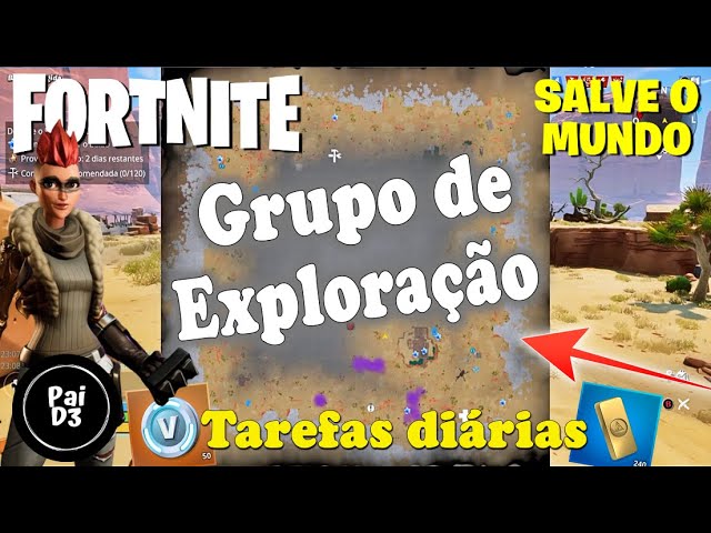 COMUNIDADE ATIVA DE FORTNITE SALVE O MUNDO