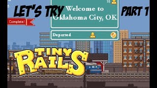 Tiny Rails (iOS) Mobile Phone Game - Part 1 - Gameplay Walkthrough Tutorial