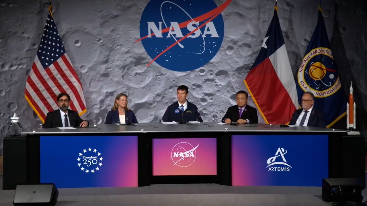 NASA Artemis II Post-Splashdown News Conference, April 10, 2026