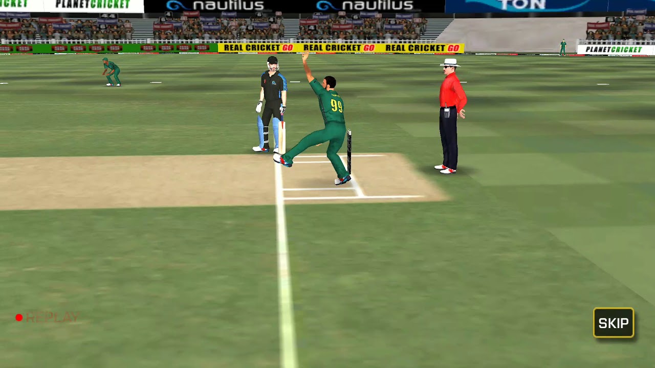 Real cricket Go Gameplay - 2 Over match 