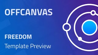 OFFCANVAS Feature in Blocs 4.5 + Freedom Template Overview