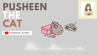 Cute Animated GIFs | Pusheen The Cat | Aesthetic Overlays Green Screen | Ethereal glow ♡ screenshot 2