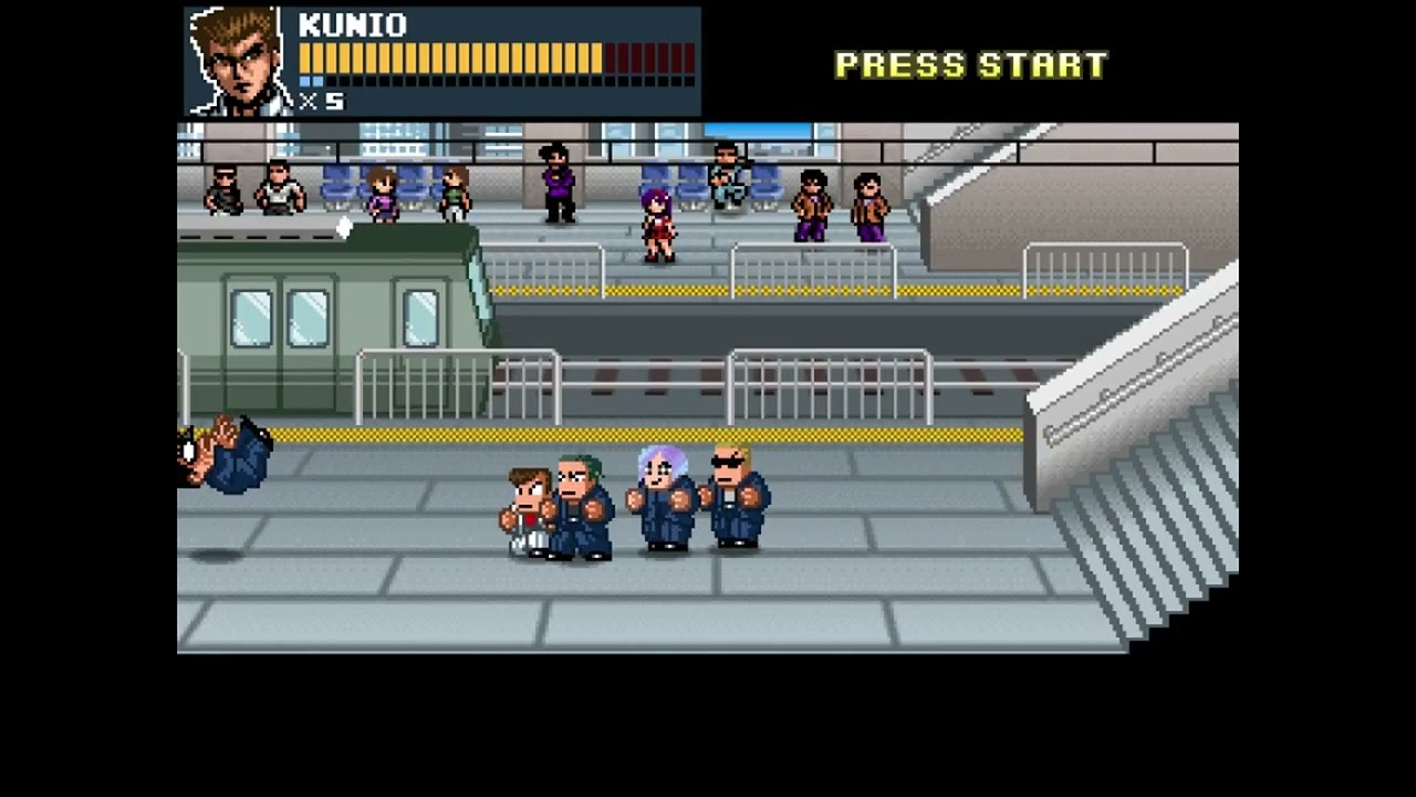 OpenBoR - Nekketsu Kouha Kunio-Kun - New stage 1 Test [251015]