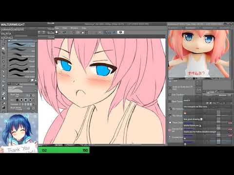 Drawing Nekomiya Hinata