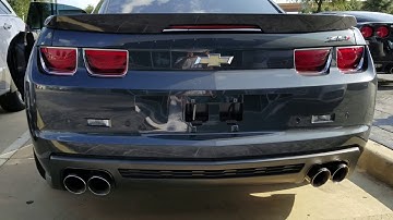 2013 Camaro ZL1 with Corsa cat back and headers