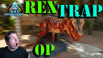 The Best Rex Trap You Have Ever Seen in Ark Survival Ascended 2025 - HOW TO 2025