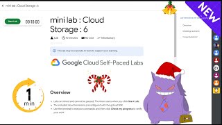 mini lab : Cloud Storage : 6 | #2024 | #minilab |#qwiklabs
