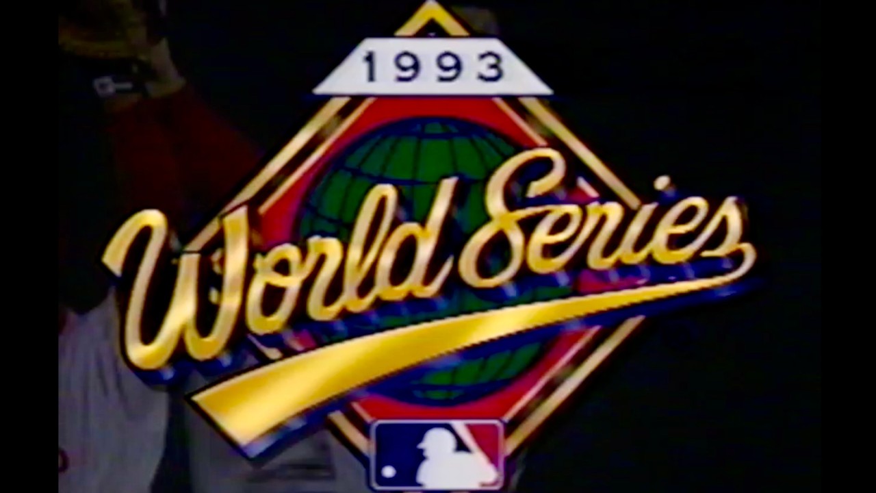 リトグラフ　1993 ワールドシリーズベースボール　フィリーズ対ブルージェイズ 1993 | Toronto Blue Jays vs Philadelphia Phillies | MLB World