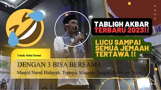 TABLIGH AKBAR TERBARU 2023 USTADZ ABDUL SOMAD  PALING LUCU !! DI MAMUJU TENGAH SULAWESI BARAT
