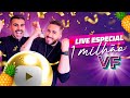 LIVE ESPECIAL DE 1 MILHÃO DE INSCRITOS!| Virou Festa
