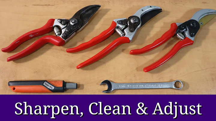 Sharpen Pruners (Bypass Pruners & Loppers)