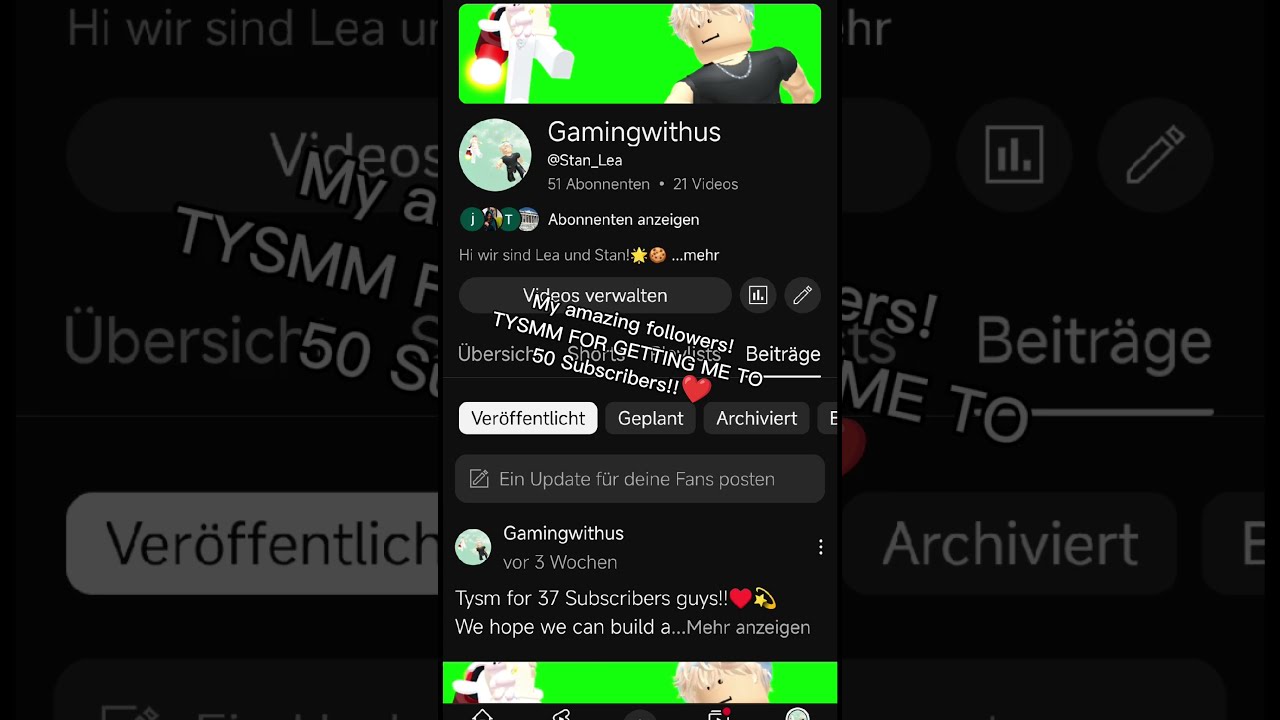 TYSM GUYS Fyp Viral Roblox Proud Happy Tysm