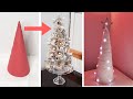Challenge Reciclaje navideño | Arboles decorativos para navidad de cartulina, y carton