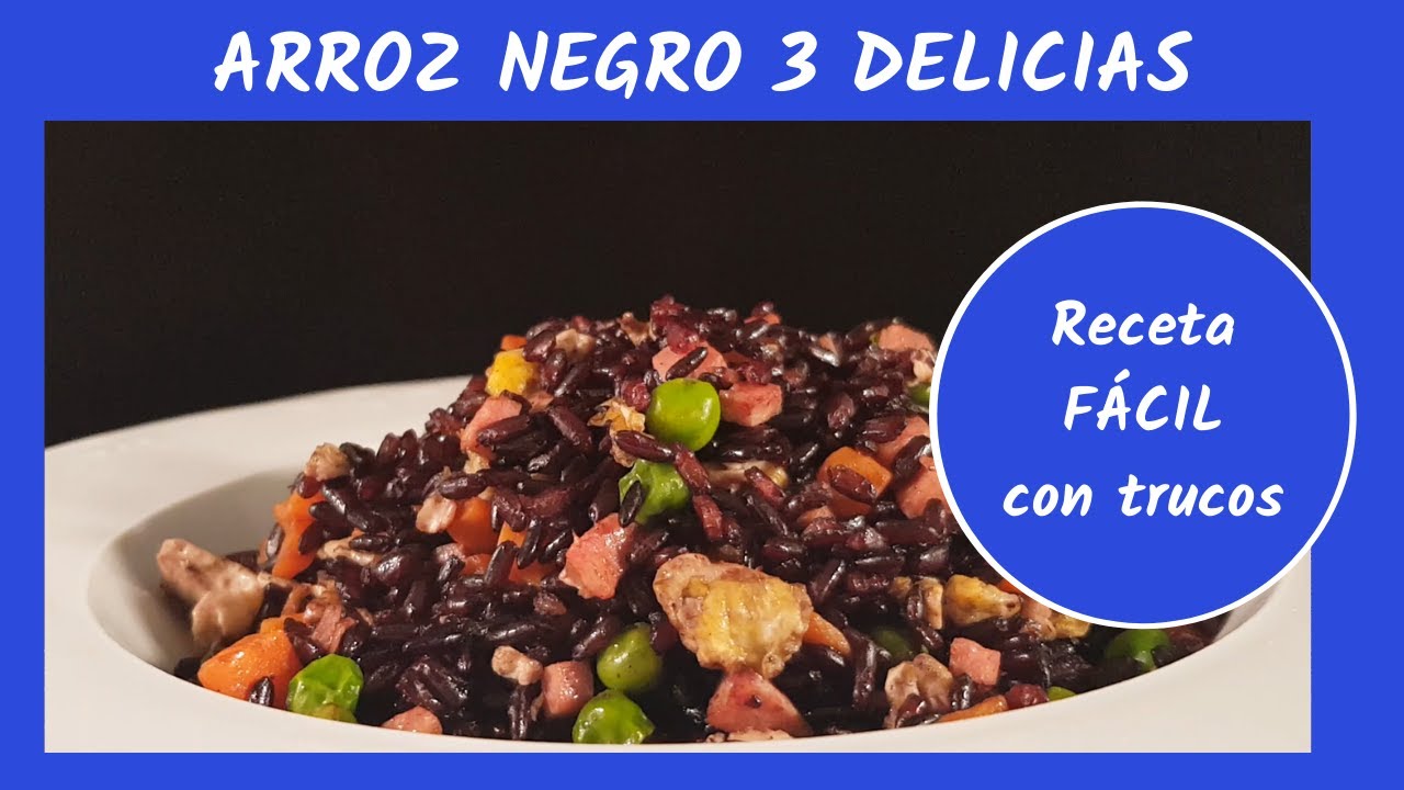 Arroz negro Venere 3 delicias ¡¡un plato de 10!! |