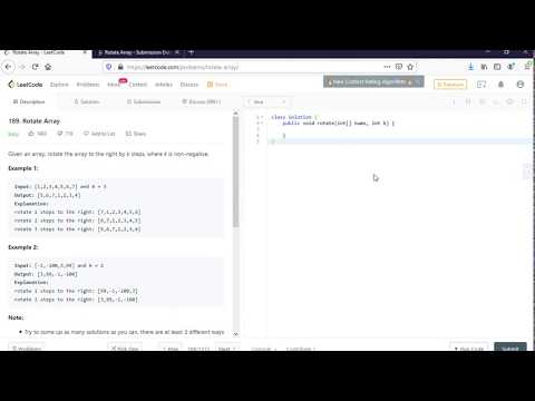 Rotate Array   LeetCode | JAVA|Arrays