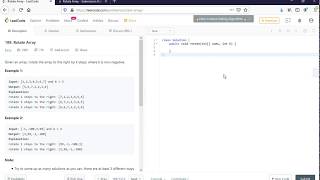 Rotate Array   LeetCode | JAVA|Arrays