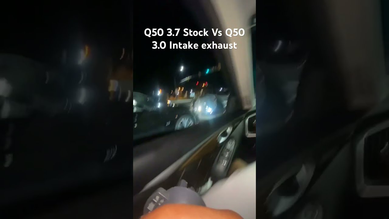 Q50 3 0 Vs 7 What S Really Faster Automobile Vr30 B58 Bmw