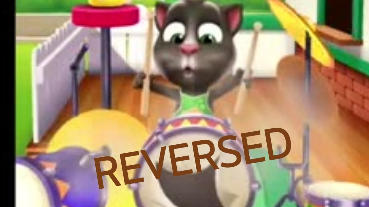 My Talking Tom 2 All This Toy Broke but it's reverse