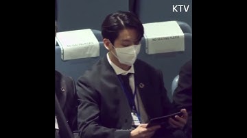 Jungkook practicing his UN Speech 😍😍😍 #bts un sdg permission to dance