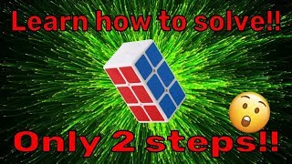 Solve The 2x2x3 Rubik's Cube in 2 Steps!