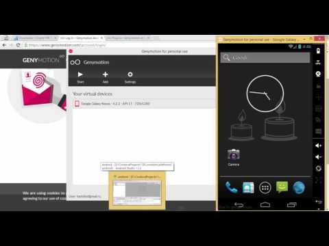 Android Studio и Genymotion. Подключаем эмулятор андроида
